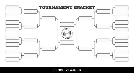 4 team tournament bracket championship template flat style design vector  illustration isolated on white background. Championship bracket schedule  for Stock Vector Image & Art - Alamy