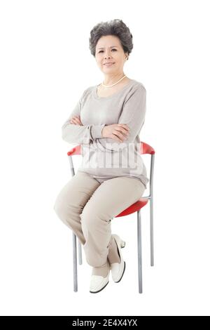 The old woman portrait high quality photo Stock Photo