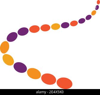 molecule  ilustration vector Stock Vector