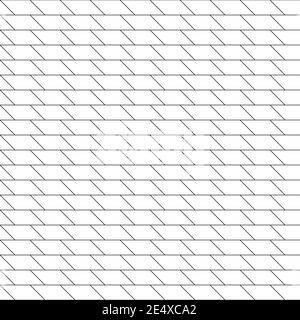 Zigzag lines seamless pattern. Angled jagged stripes ornament. Linear waves motif. Vector grid Stock Vector