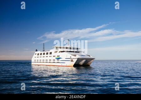 Sorrento Queenscliff Ferry in Australia Stock Photo