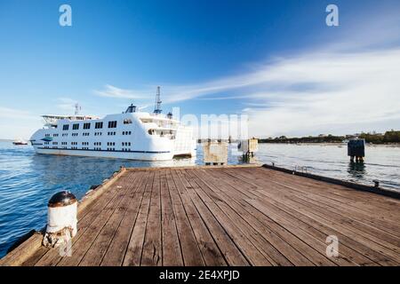 Sorrento Queenscliff Ferry in Australia Stock Photo