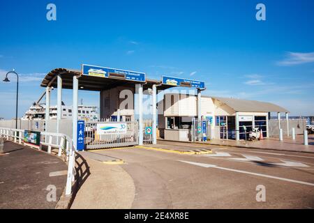 Sorrento Queenscliff Ferry in Australia Stock Photo