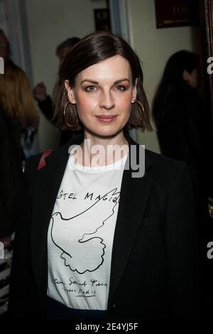 Jessica Raine attends the Beginning press night at the Ambassadors Theatre, London. Stock Photo