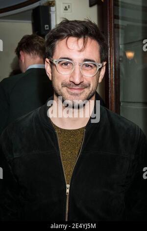 Ferdinand Kingsley attends the Beginning press night at the Ambassadors Theatre, London. Stock Photo