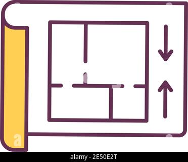 Cheaper matherials concept RGB color icon Stock Vector