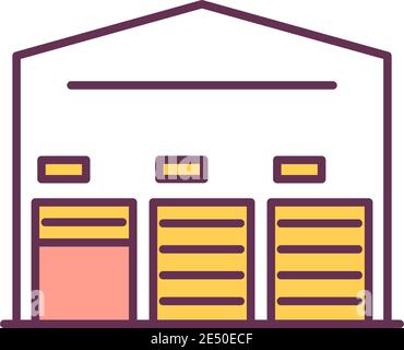 Cost reduction measures RGB color icon Stock Vector