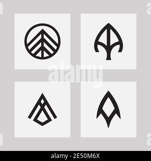 Premium Vector  Modern monogram logo letter collection
