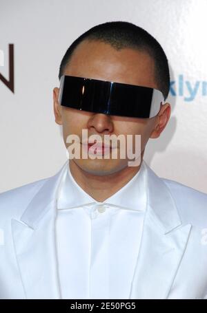 Artist Terence Koh attends the Brooklyn Museum and Louis Vuitton gala celebration for the Takashi Murakami retrospective at the Brooklyn Museum in New York City, NY USA on April 3, 2008. Photo by Gregorio Binuya/ABACAPRESS.COM Stock Photo