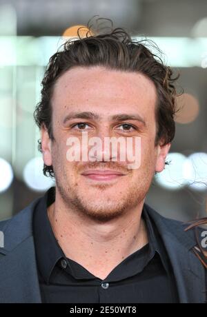 Jason Segel attends the premiere of 'Forgetting Sarah Marshall' held at the Chinese Theatre in Hollywood, CA, USA on April 10th, 2008. Photo by Lionel Hahn/ABACAPRESS.COM Stock Photo