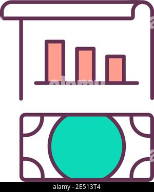 Cost reduction strategies RGB color icon Stock Vector Image & Art - Alamy