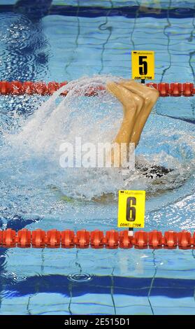 Sebastien Rouault of French in Finale 1500 M NL Men during the Swimming ...