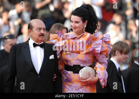 Adnan Mohammed Khashoggi seen arriving at the Palais des Festivals in Cannes, France, May 14, 2008, for the screening of Fernando Meirelles' Blindness presented in competition and opening the 61st Cannes Film Festival. Photo by Hahn-Nebinger-Orban/ABACAPRESS.COM Stock Photo