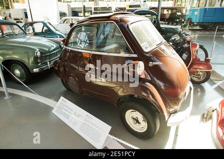 BMW Museum, BMW Isetta, Bubble Car, From 1955-57, Munich, Bavaria ...