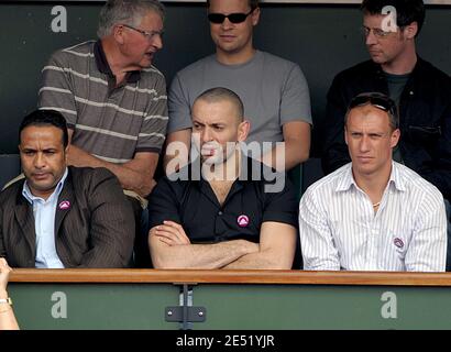 Jamel Bourras attends the 2008 French Tennis Open at Roland Garros stadium in Paris, France, on June 1, 2008. Photo by Giancarlo Gorassini/ABACAPRESS.COM Stock Photo