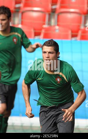 Cristiano ronaldo training portugal hi-res stock photography and