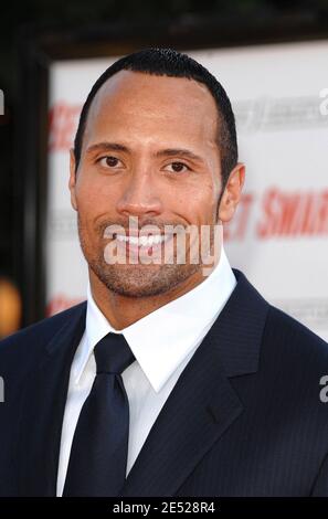 Dwayne Johnson attends the premiere of Warner Bros 'Get Smart' held in Westwood. Los Angeles, CA, USA on June 16, 2008. Photo by Lionel Hahn/ABACAPRESS.COM Stock Photo