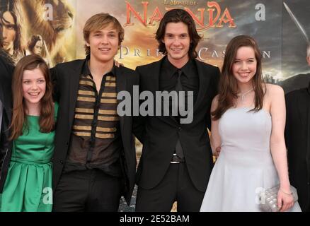 The cast of the film The Chronicles of Narnia: Prince Caspian Premiere in Disneyland Paris in Marne La Vallee, France on June 20, 2008. Photo by Giancarlo Gorassini/ABACAPRESS.COM Stock Photo