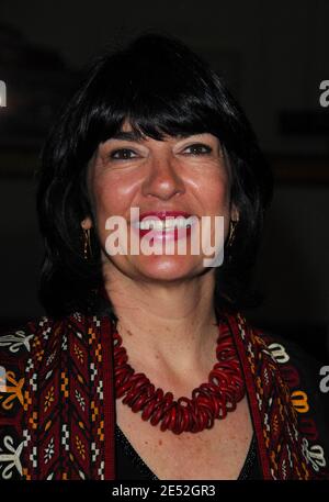 International news correspondent Christiane Amanpour attends the Food Bank of New York City's 5th Annual Can-Do Awards dinner at in New York City, USA on April 7, 2008. Photo by Gregorio Binuya/ABACAUSA.COM (Pictured : Christiane Amanpour) Stock Photo