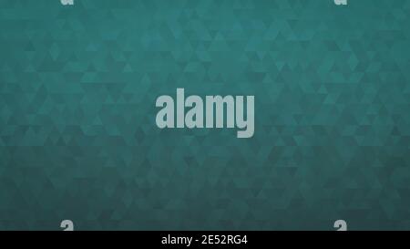 Tidewater green textured background in low poly style Stock Photo