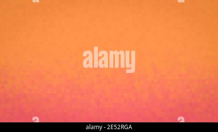 Bright orange low poly gradient background banner Stock Photo