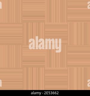 Abstract Brown Square Background, The Seamless Floorboards Patterns Stock Vector