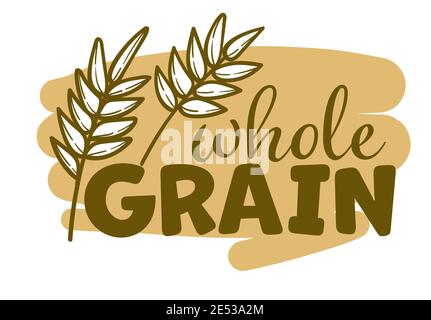 Agriculture wheat Logo Template vector icon design Stock Vector