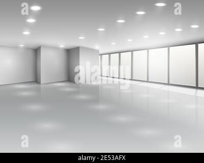 Light conference room or office open space interior Stock Vector Image \u0026  Art - Alamy
