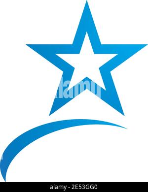 Star logo template vector icon illustration design Stock Vector