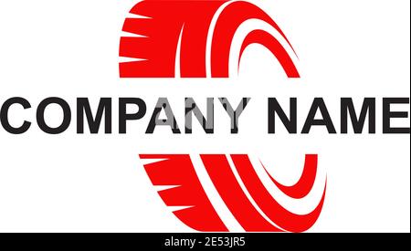 Tyre icon logo design inspiration vector template Stock Vector