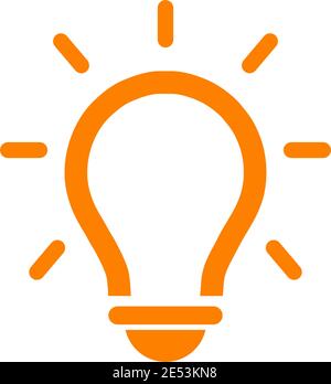 lamp lightbulb logo design inspiration vector icon template Stock Vector