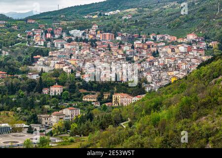 Fara San Martino in Abruzzo, the land of pasta makers. Maiella National Park, Abruzzo, Italy, Europe Stock Photo