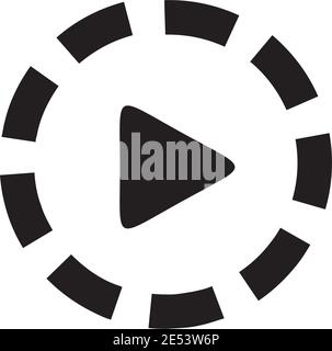 Film or movie maker company logo design inspiration vector template Stock Vector