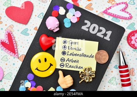 New Years Resolutions, Symbolic Image