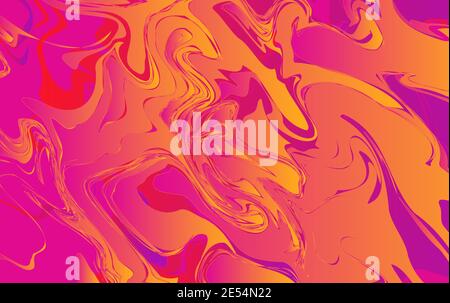 Colorful abstract geometric background. Liquid dynamic gradient waves. Fluid texture. Vector illustration. Stock Vector