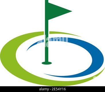Golf logo icon design inspiration vector template Stock Vector