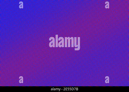 Blue and pink dotted halftone vector background. Subtle halftone digital texture. Faded dotted gradient. Comic effect overlay. Retro dot pattern on tr Stock Vector