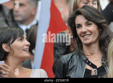 Veronique Zidane attends an exhibition soccer match in Saint Denis, France on July 12, 2008. Photo by Orban-Taamallah/ABACAPRESS.COM Stock Photo