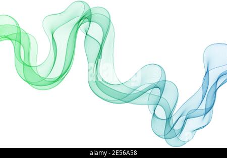 Abstract wave background advertising vector colorful line blue white. eps 10 Stock Vector