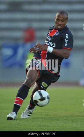 PSG's Fabrice Pancrate competes during Friendly Soccer match Paris Saint Germains vs Roulers at Evry Bondoufle, France, on July 23. PSG won 4-0. Photo by Nicolas Gouhier/Cameleon/ABACAPRESS.COM Stock Photo