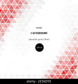 Red Polygonal Mosaic Background, Creative Design Templates Stock Vector