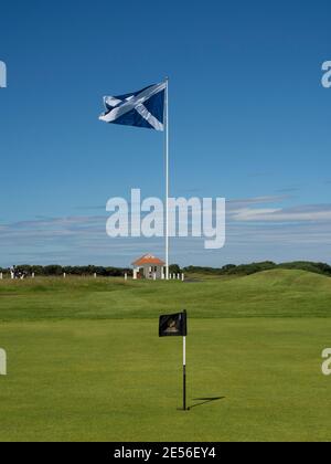 The Trump Turnberry Golf Course in Ayrshire in Scotland. Stock Photo