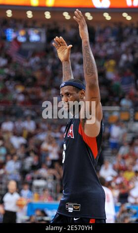 LeBron James USA AUGUST 24 2008 Basketball Beijing 2008 Olympic Games ...