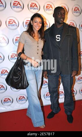 Rachel Legrain-Trapani and her boyfriend Ladji Doucoure attending the premiere of The Documentary about Tony Parker's life and how he became a legend, at the Publicis Cinema in Paris, France, on September 9, 2008. Photo by Nebinger-Gorassini/ABACAPRESS.COM Stock Photo