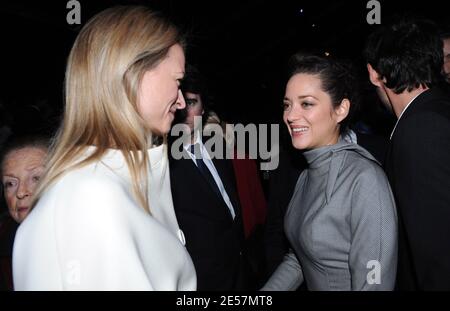 Delphine Arnault attending the Dior Homme show during the Paris