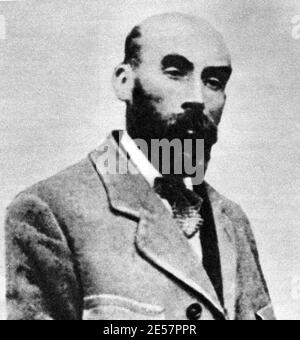 1919 , FRANCE : Henri Desiré LANDRU ( 1869 - 1922  ) french serial killer of ten woman and a young man  . His history ixpired Charles Chaplin for the movie ' Monsieur Verdoux ' ( 1947 ) - portrait - ritratto - serial-killer - assassino seriale - CRONACA NERA - mostro -  monster ----   Archivio GBB Stock Photo