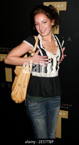 Vanessa Lengies Arrives On The Red Carpet For The Launch Of Donald