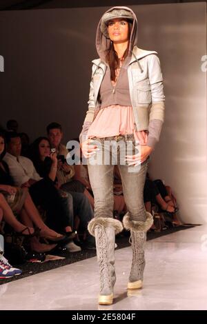 Models wearing Justsweet by Jennifer Lopez (fashion line debut) at the ...
