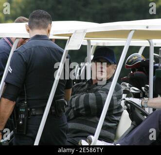 Jack Nicholson participates in the Los Angeles Police Department Celebrity Golf Tournament at Rancho Park Golf Course. Los Angeles, Calif. 5/19/07. [[sat]] Stock Photo