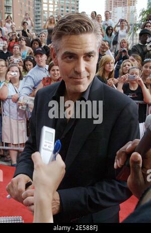 Oceans Thirteen Chicago Premiere. Celebrities attending included George